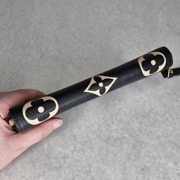 Louis Vuitton Black Beige Giant Monogram Empriente Zippy Long Wallet with COA - Picture 5 of 14